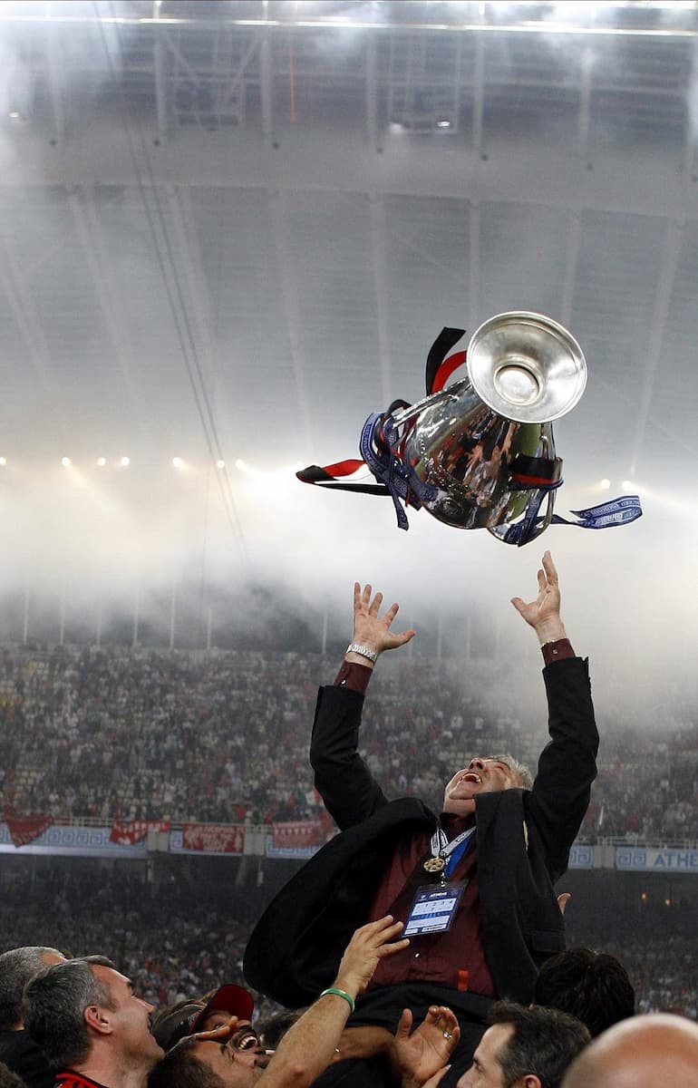 Carlo nei festeggiamenti di San Siro