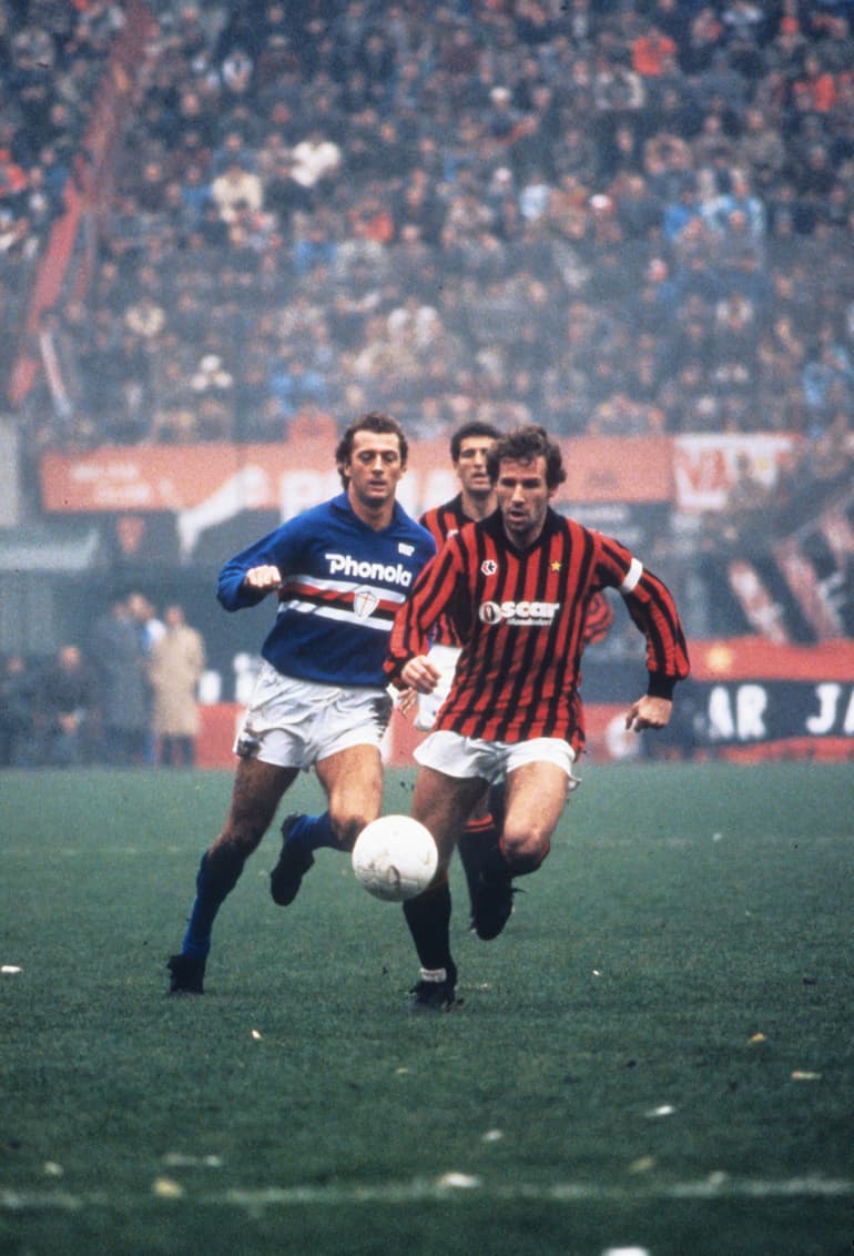 Baresi contro la Samp