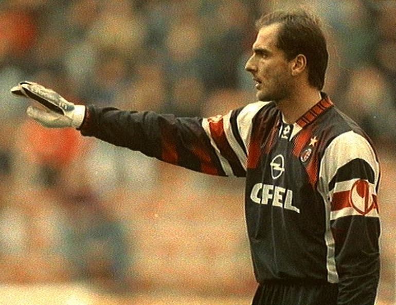 Sebastiano Rossi, saracinesca del Milan