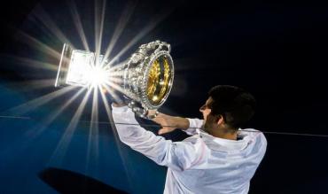 Una bellissima immagine di Nole in Australia